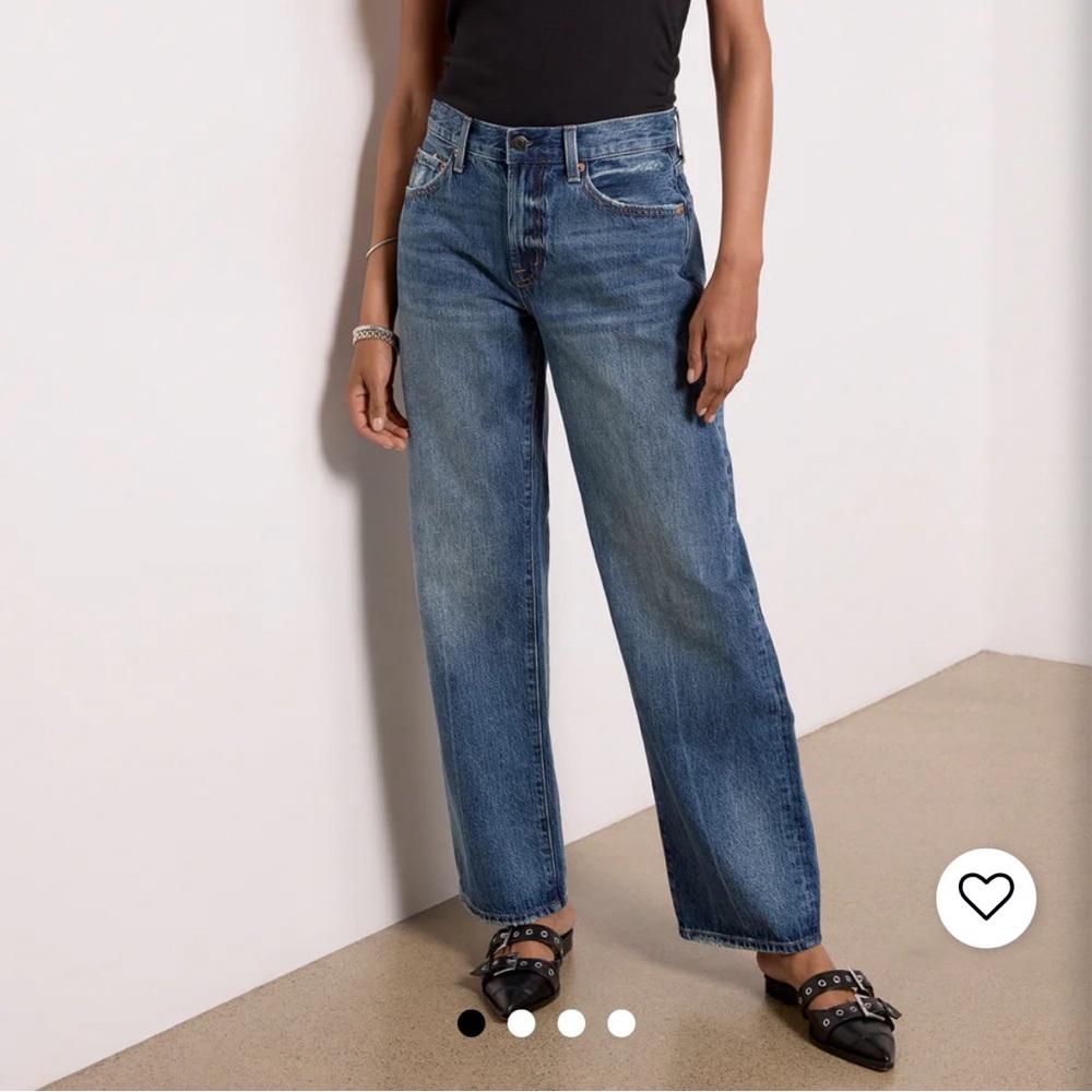 Like New Pistola Lexi Bowed Straight Jeans